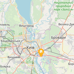 Liuks- studio metro Pozniaki на карті